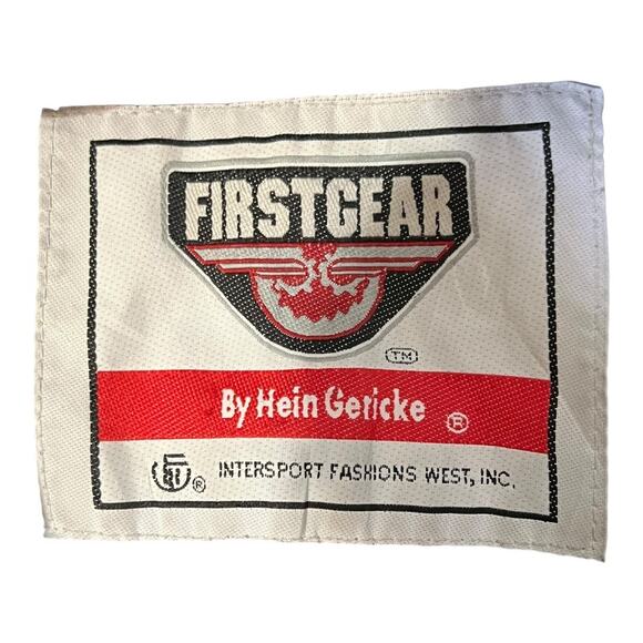 Leather Motorcycle Jacket Mens Vintage Moto Cafe Racer Biker Rider 48 - Picture 5 of 9